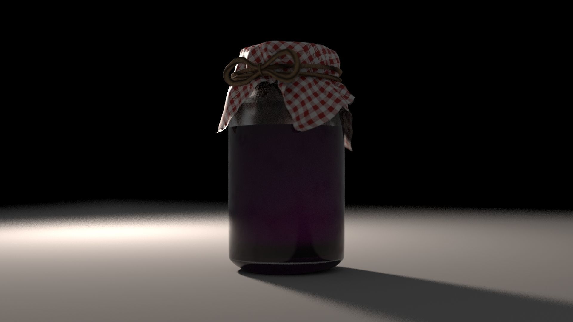 Mason Jar Free 3D model_3
