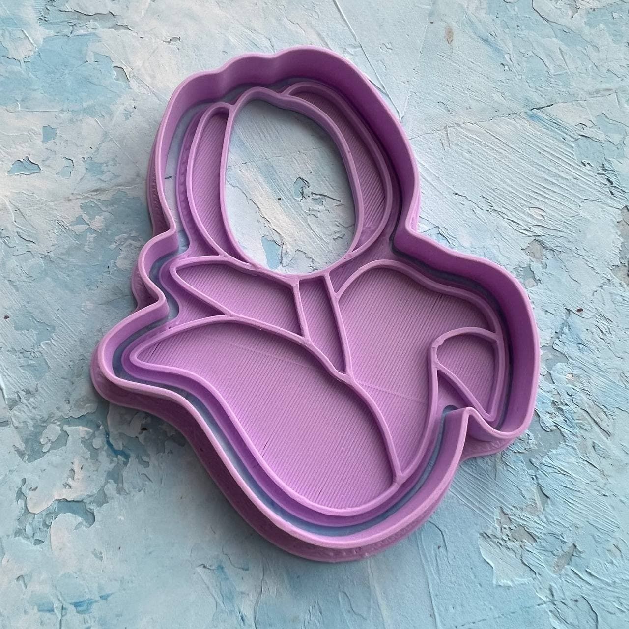 Tulip Cookie Cutter 3D print model_4