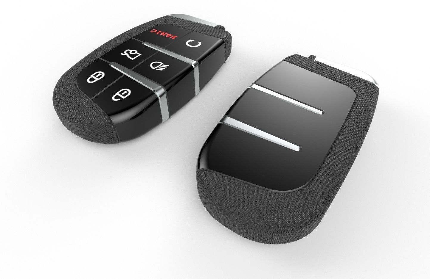 Car key Model 12 Low-poly 3D model_12