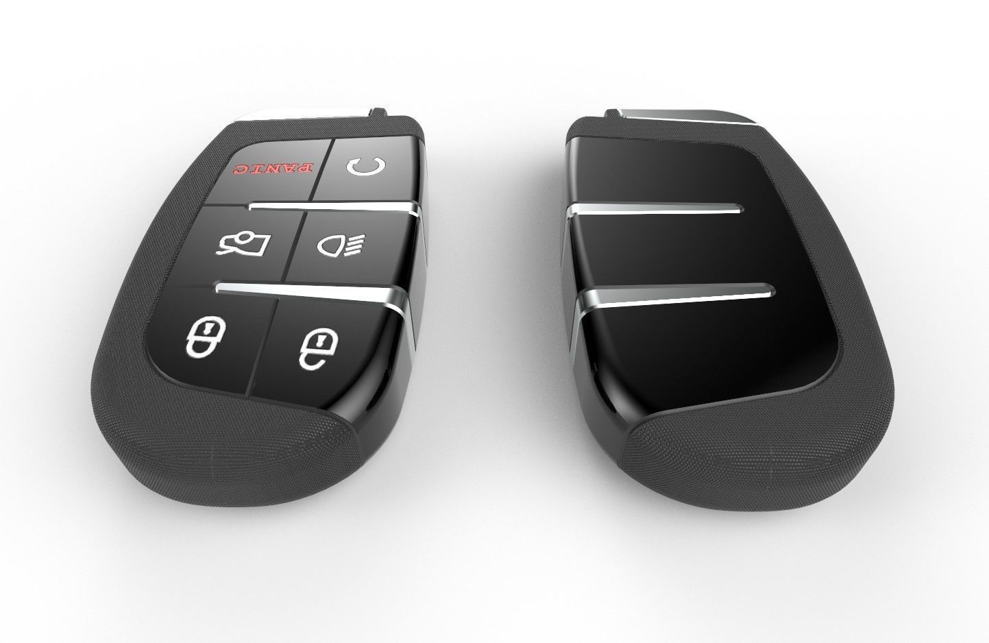 Car key Model 12 Low-poly 3D model_30