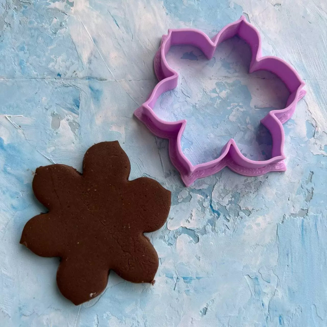 Flower Cookie Cutter  3D print model_0