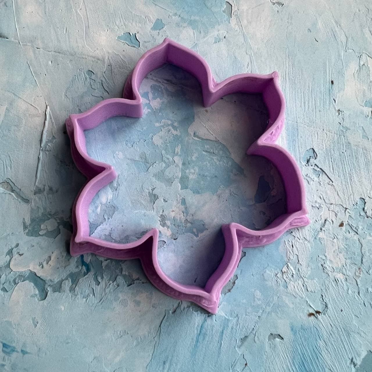 Flower Cookie Cutter  3D print model_2