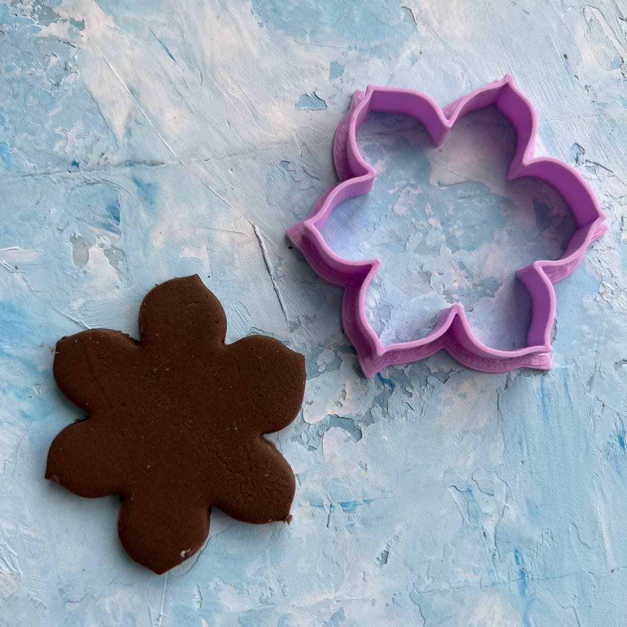 Flower Cookie Cutter  3D print model_1