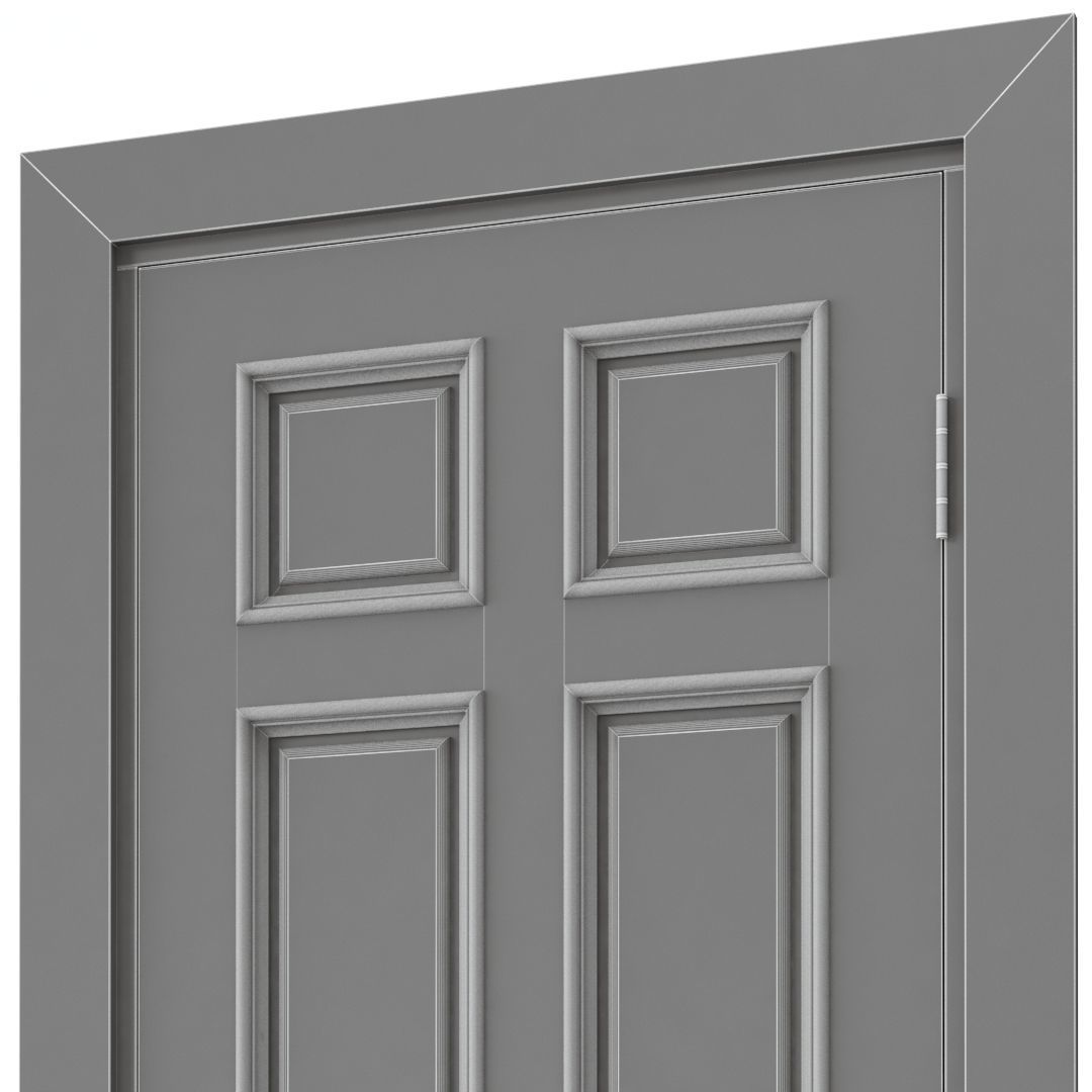 Door 377 3D model_4
