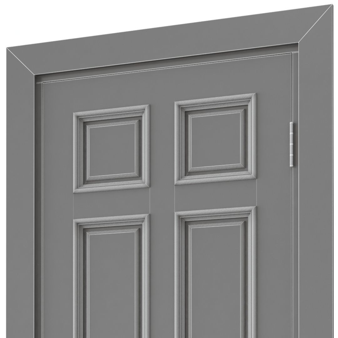 Door 374 3D model_4