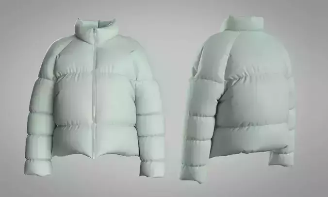 Puffer Jacket 3D model