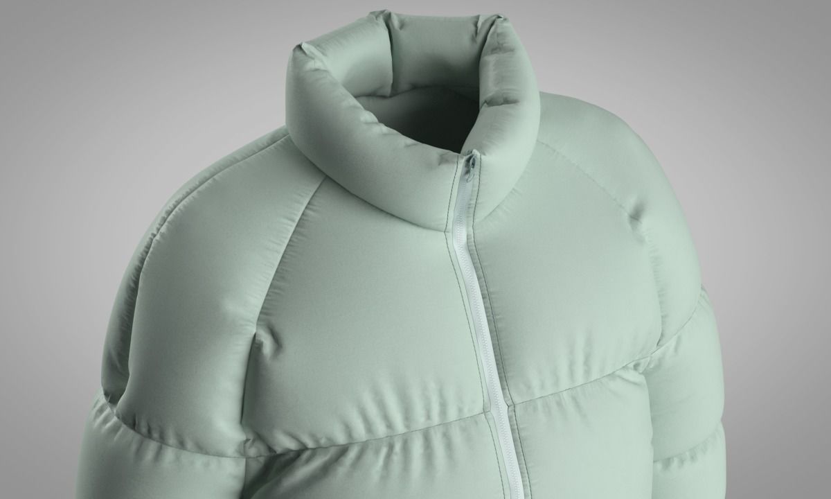 Puffer Jacket 3D model_8