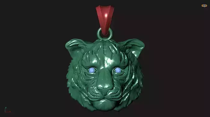 Tiger  Pendant 02