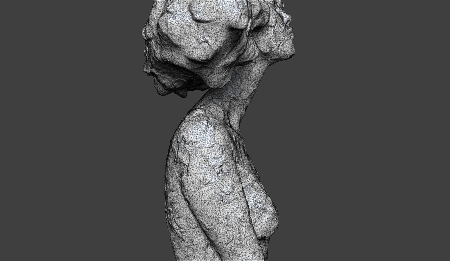 Clay Bust 3D print model_17