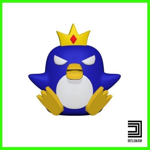 Kit Bundle Pack Yeti Penguin Rider Maple Story Funko Pop 3D print model_3