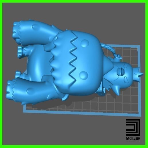 Kit Bundle Pack Yeti Penguin Rider Maple Story Funko Pop 3D print model_7