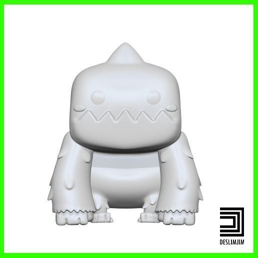 Kit Bundle Pack Yeti Penguin Rider Maple Story Funko Pop 3D print model_5