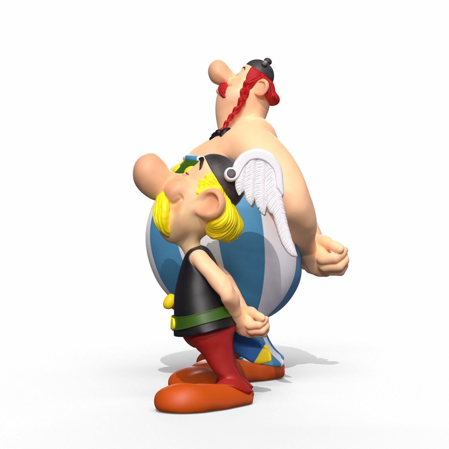Asterix and Obelix  3D print model_10
