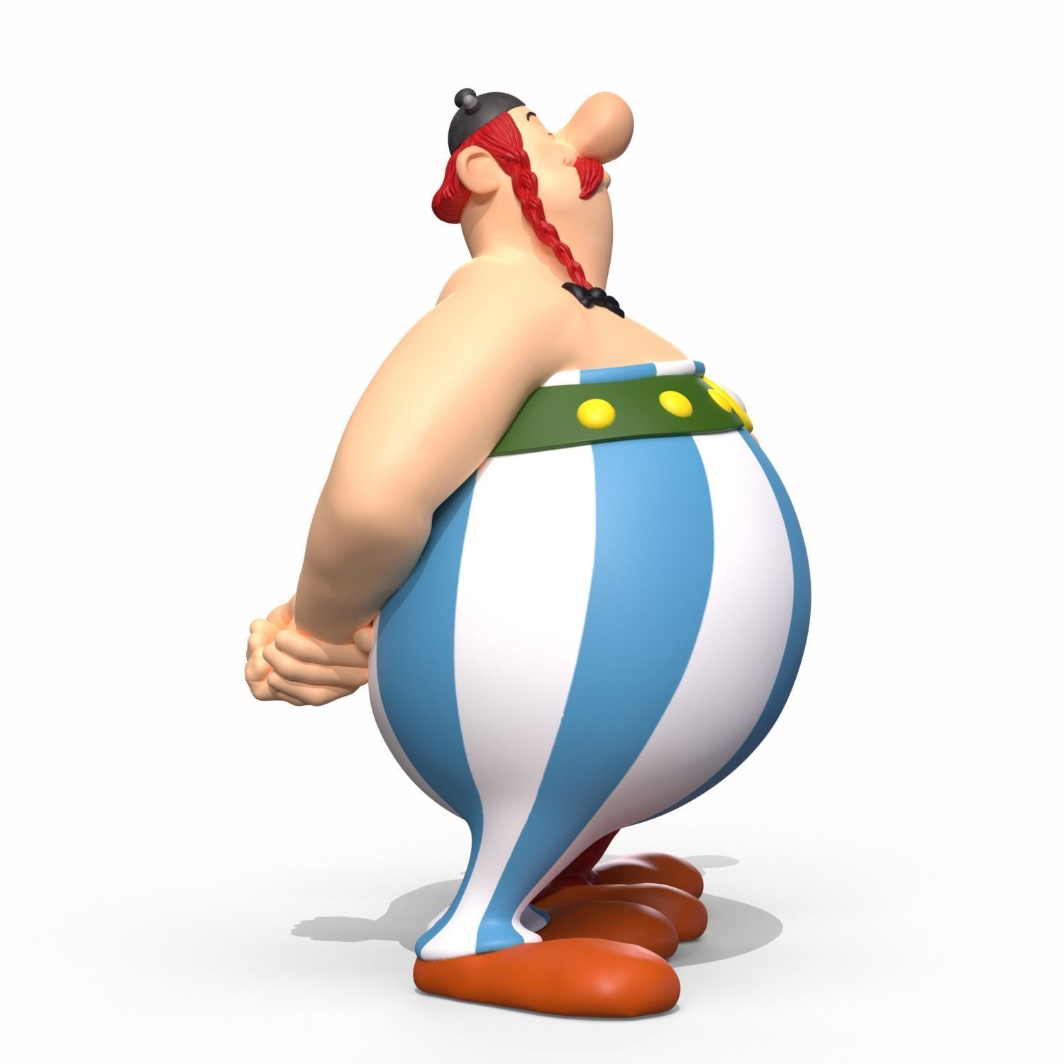 Asterix and Obelix  3D print model_6