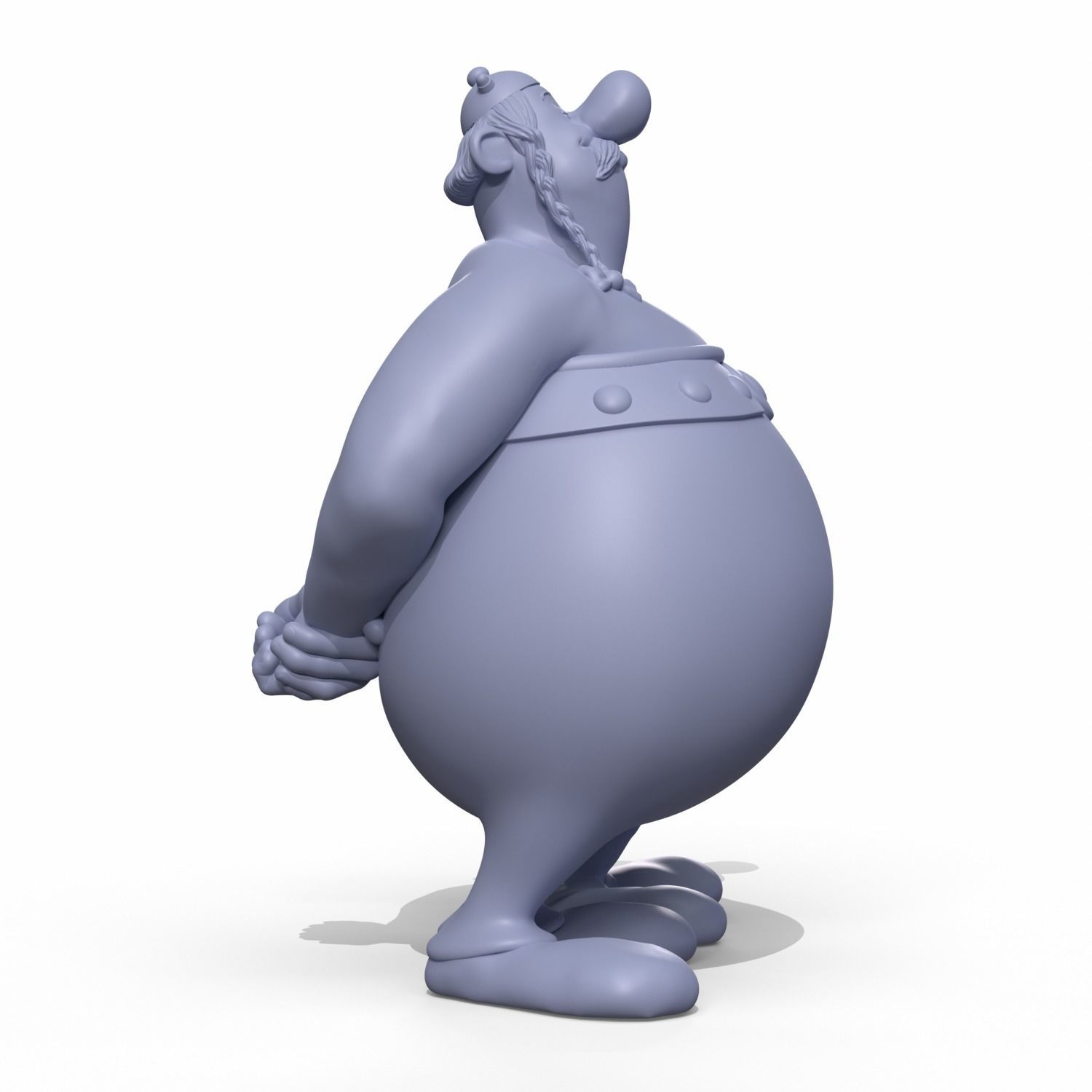 Asterix and Obelix  3D print model_14