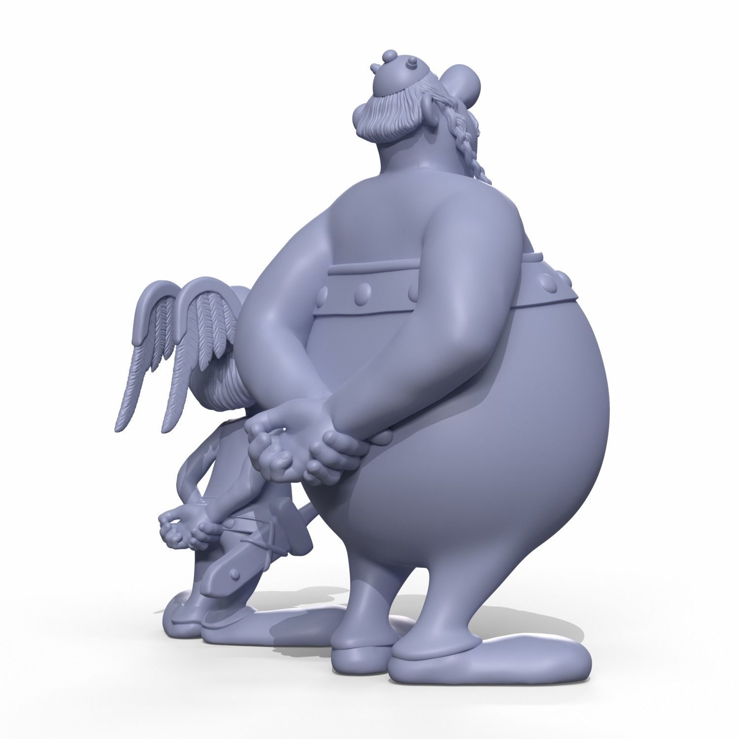 Asterix and Obelix  3D print model_15