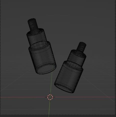 Serum bottle 3D model 3D model_1