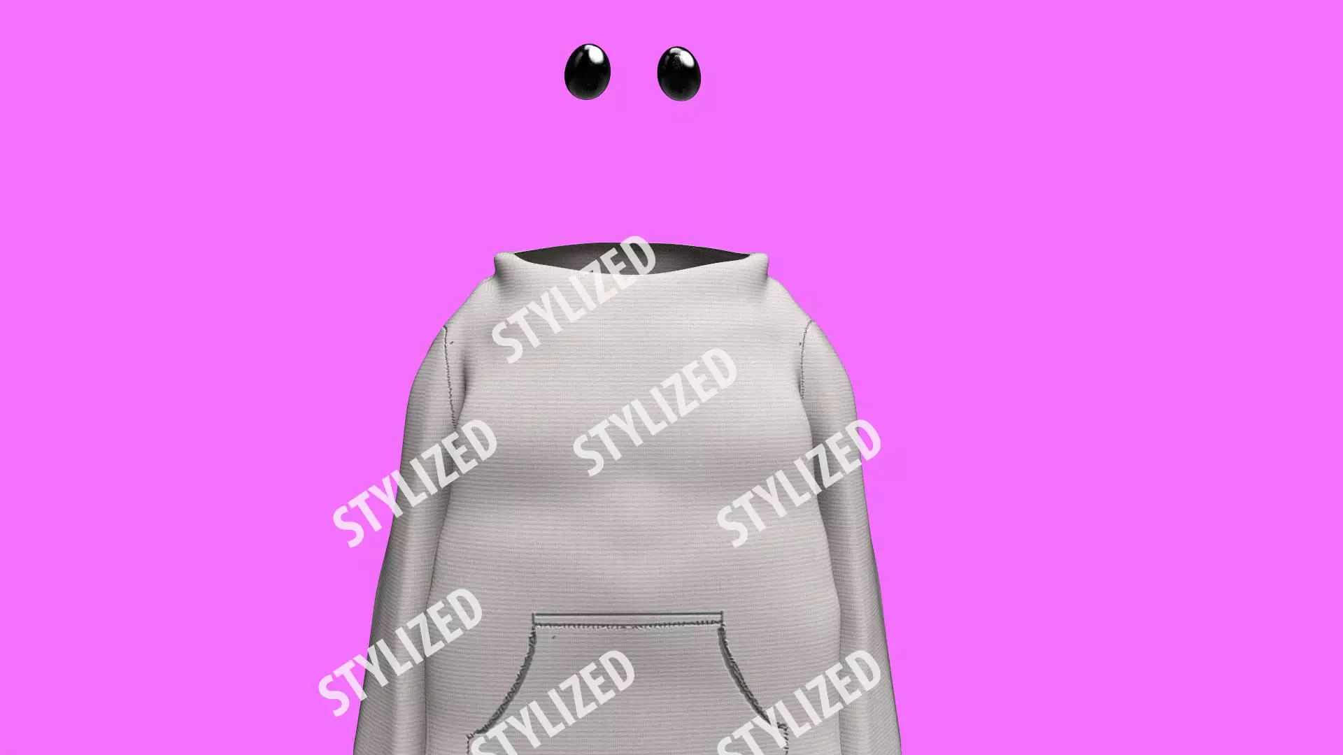 Funny 3d Cartoon Character 3D model_0