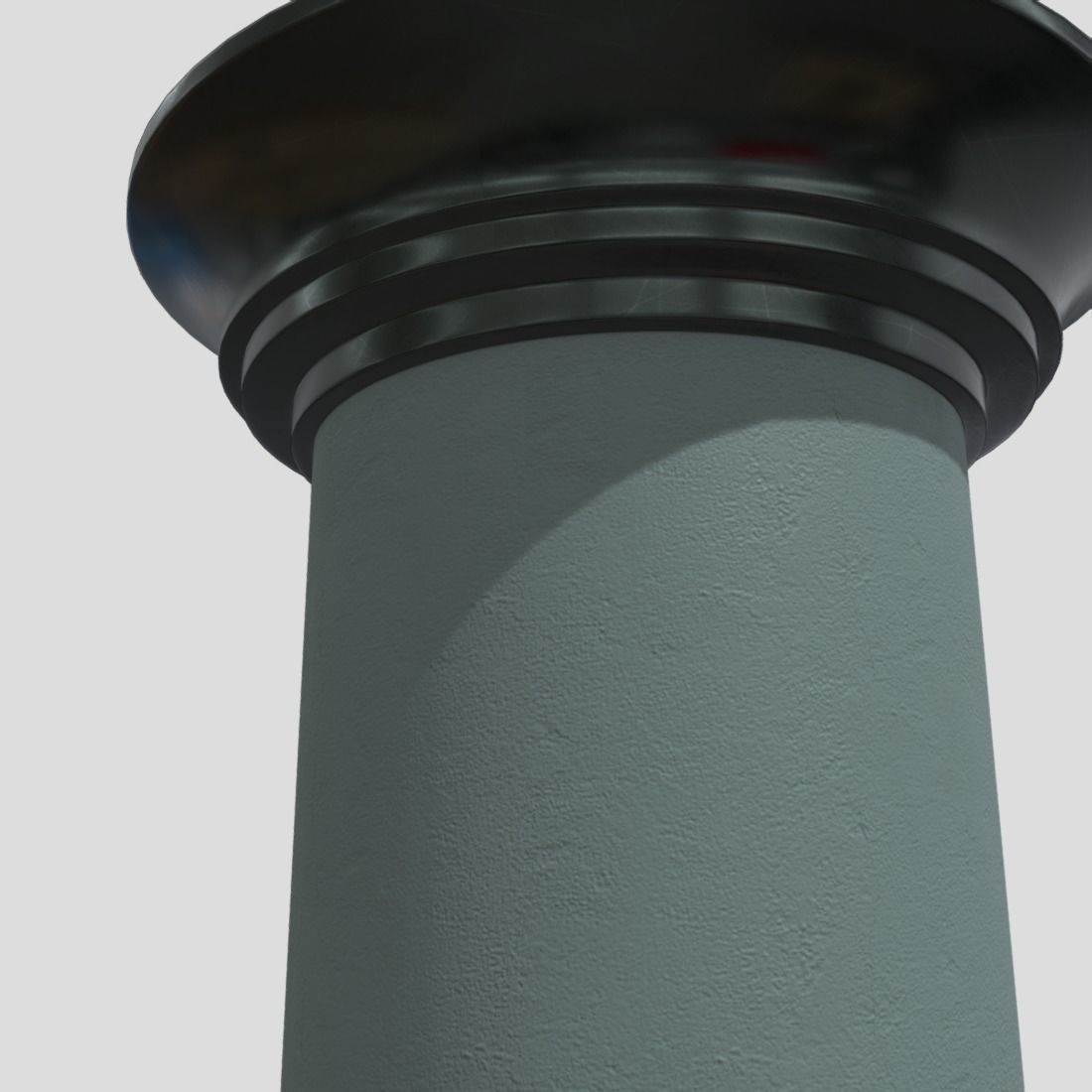 Advertising Column 3 Low-poly 3D model_13