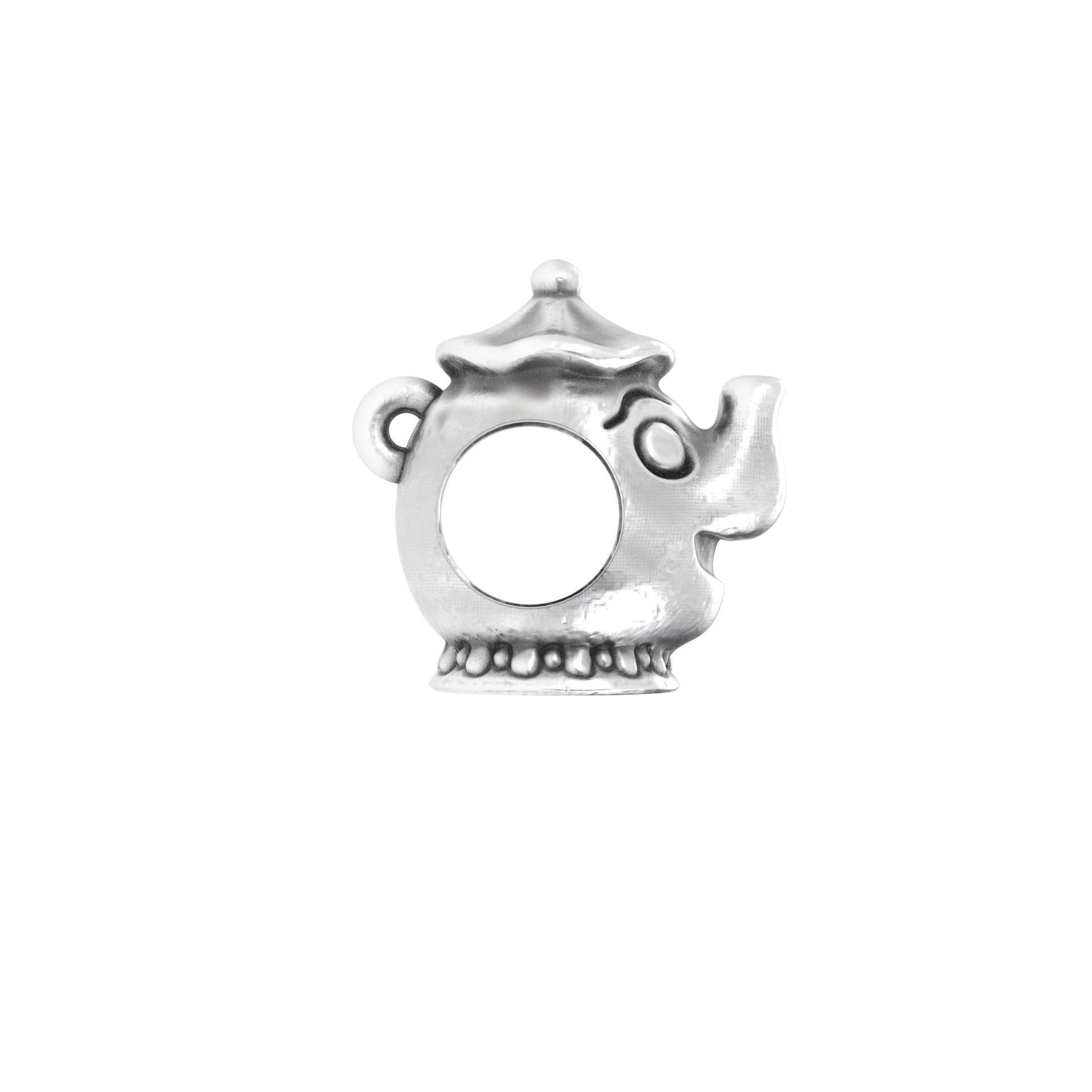 Teapot Charm 3D print model_5