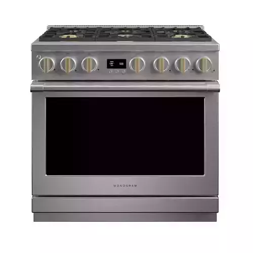 Monogram 36 inch Gas Range with 6 Burners  ZGP366NTSS