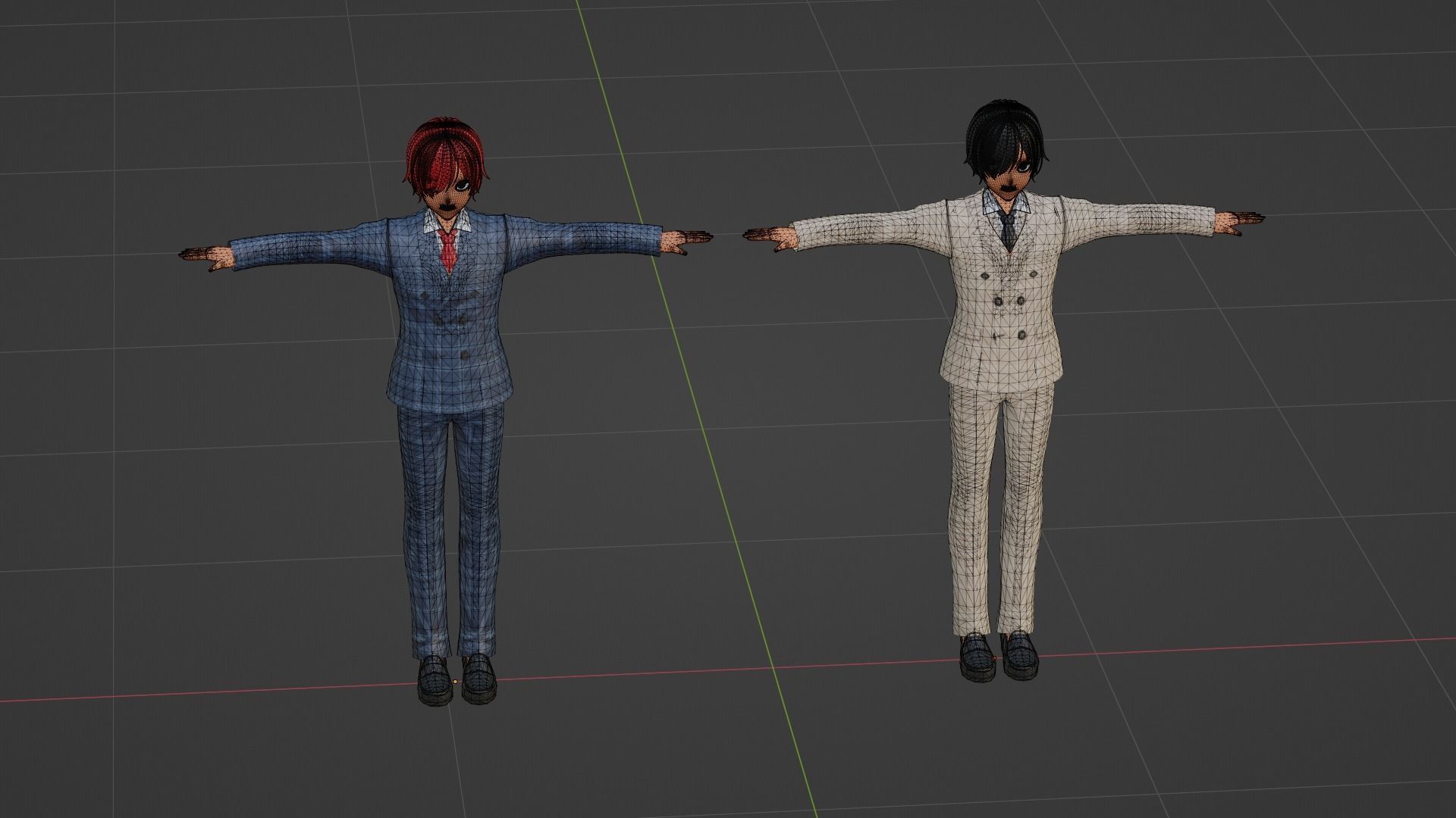 Jimin - Kim Seok-Jin - BTS Low-poly 3D model_7