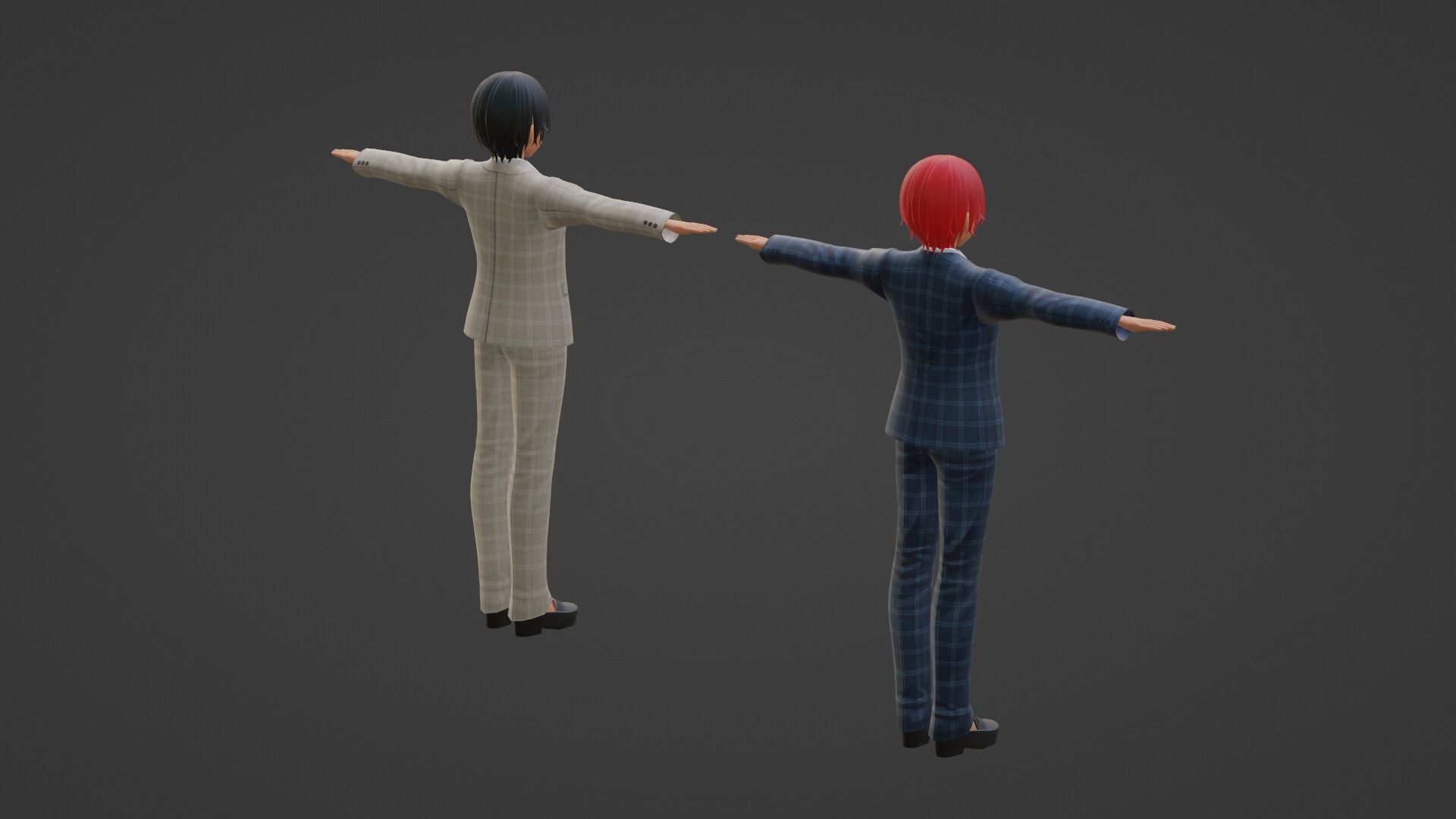 Jimin - Kim Seok-Jin - BTS Low-poly 3D model_5