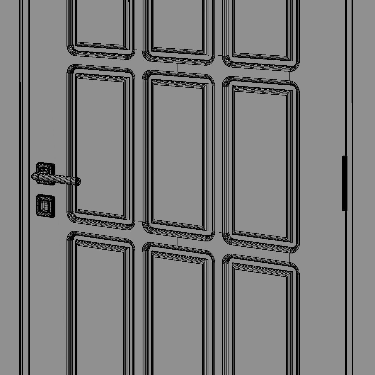 Door 127 3D model_3