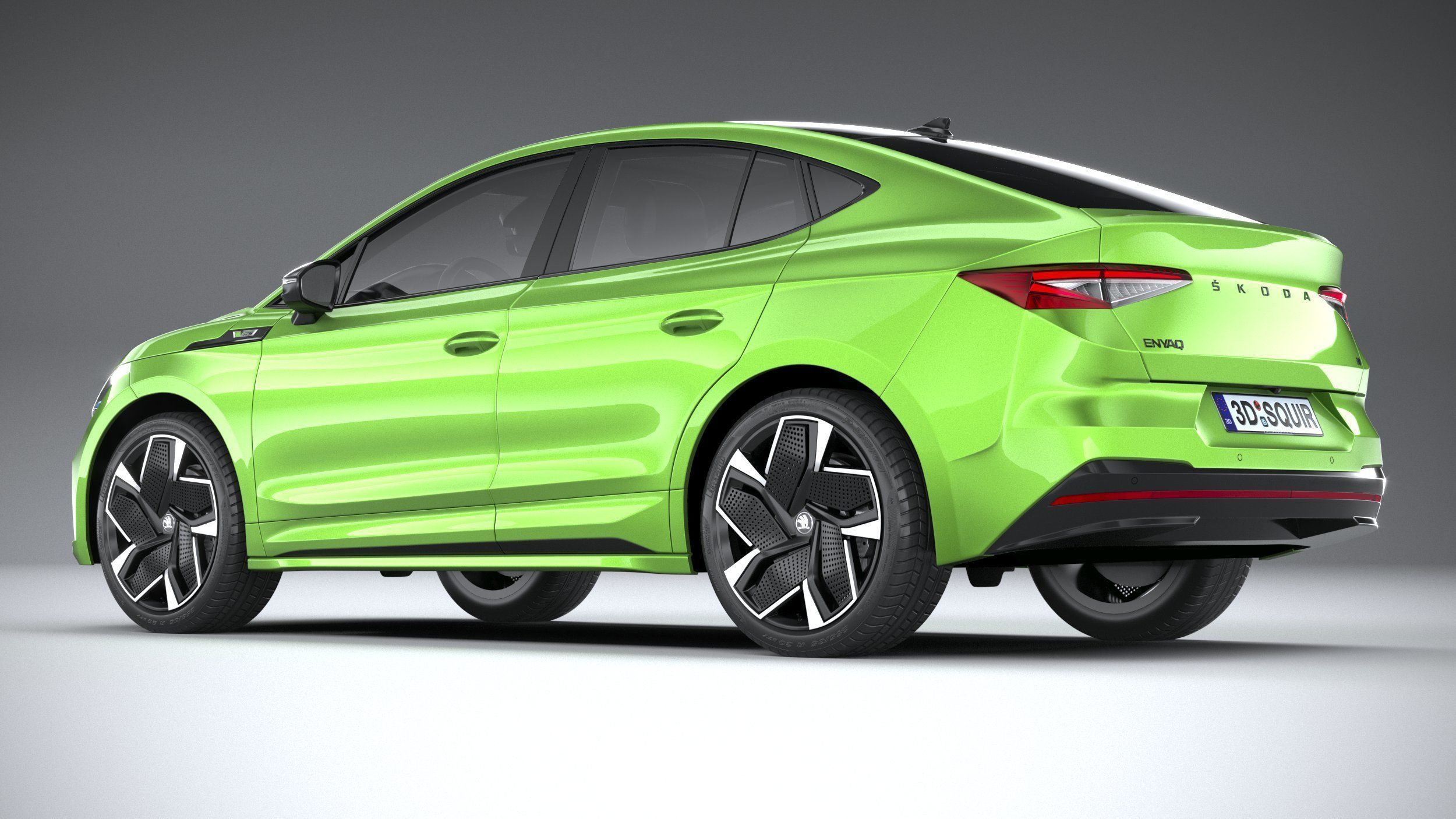 Skoda Enyaq Coupe RS 2022 3D model_5