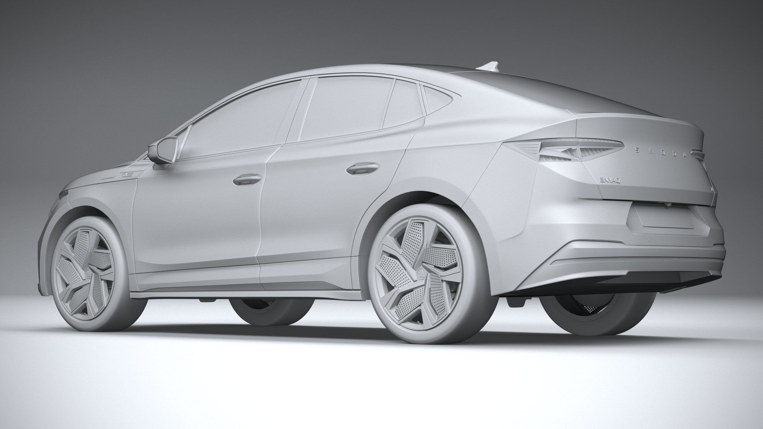 Skoda Enyaq Coupe RS 2022 3D model_21