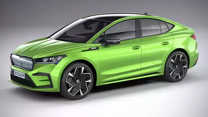Skoda Enyaq Coupe RS 2022 3D model