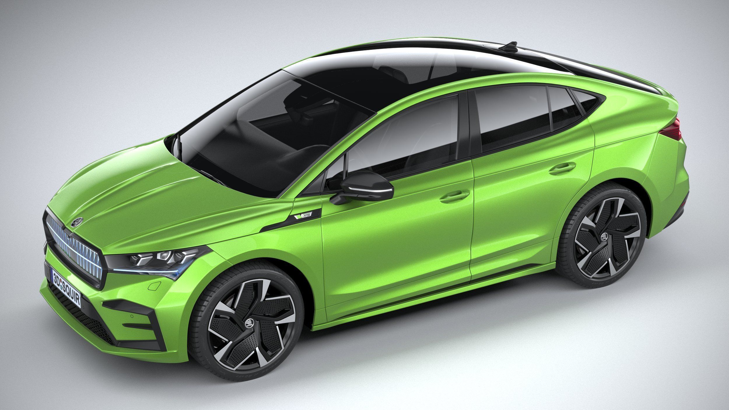 Skoda Enyaq Coupe RS 2022 3D model_7