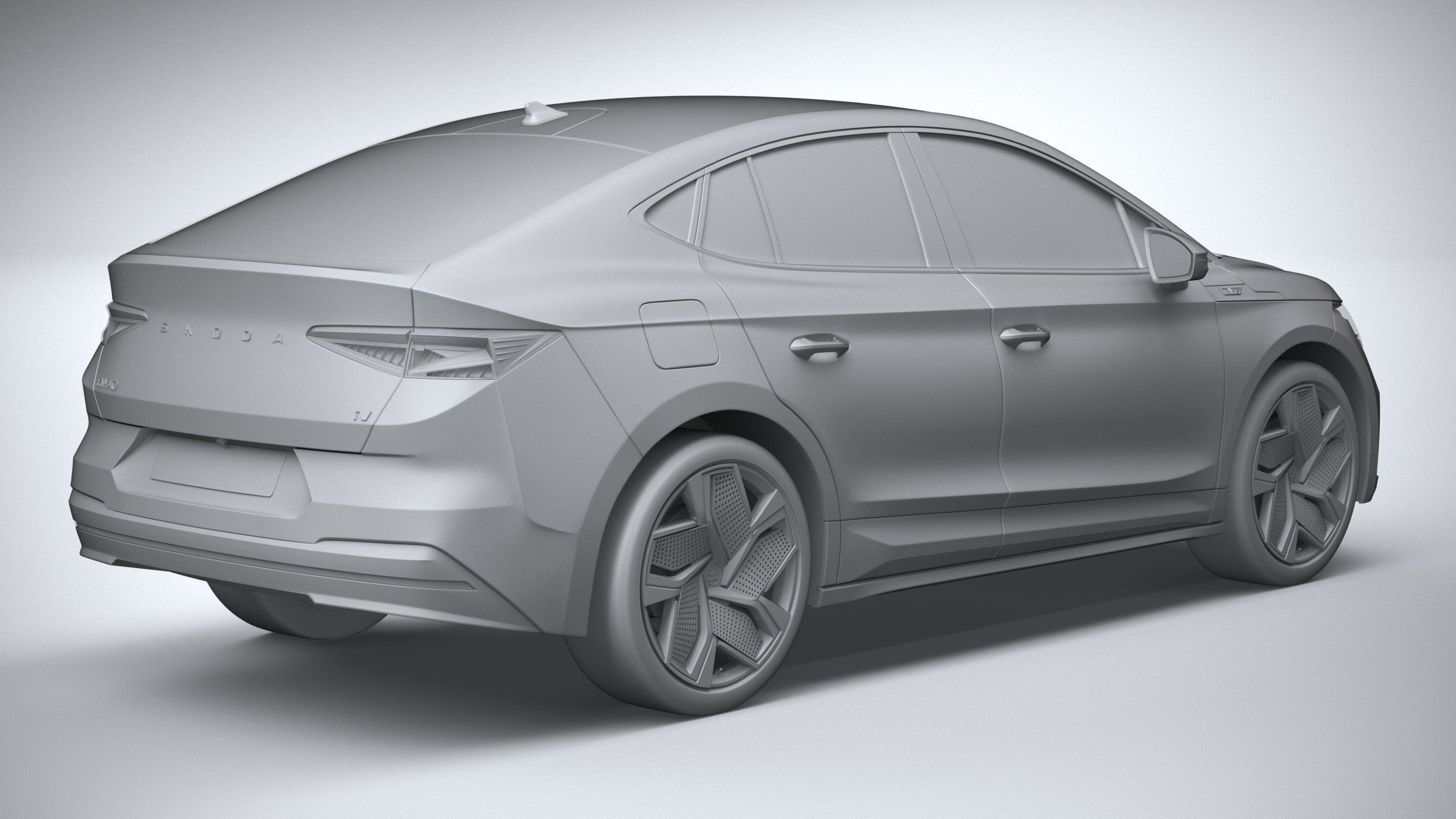 Skoda Enyaq Coupe RS 2022 3D model_25