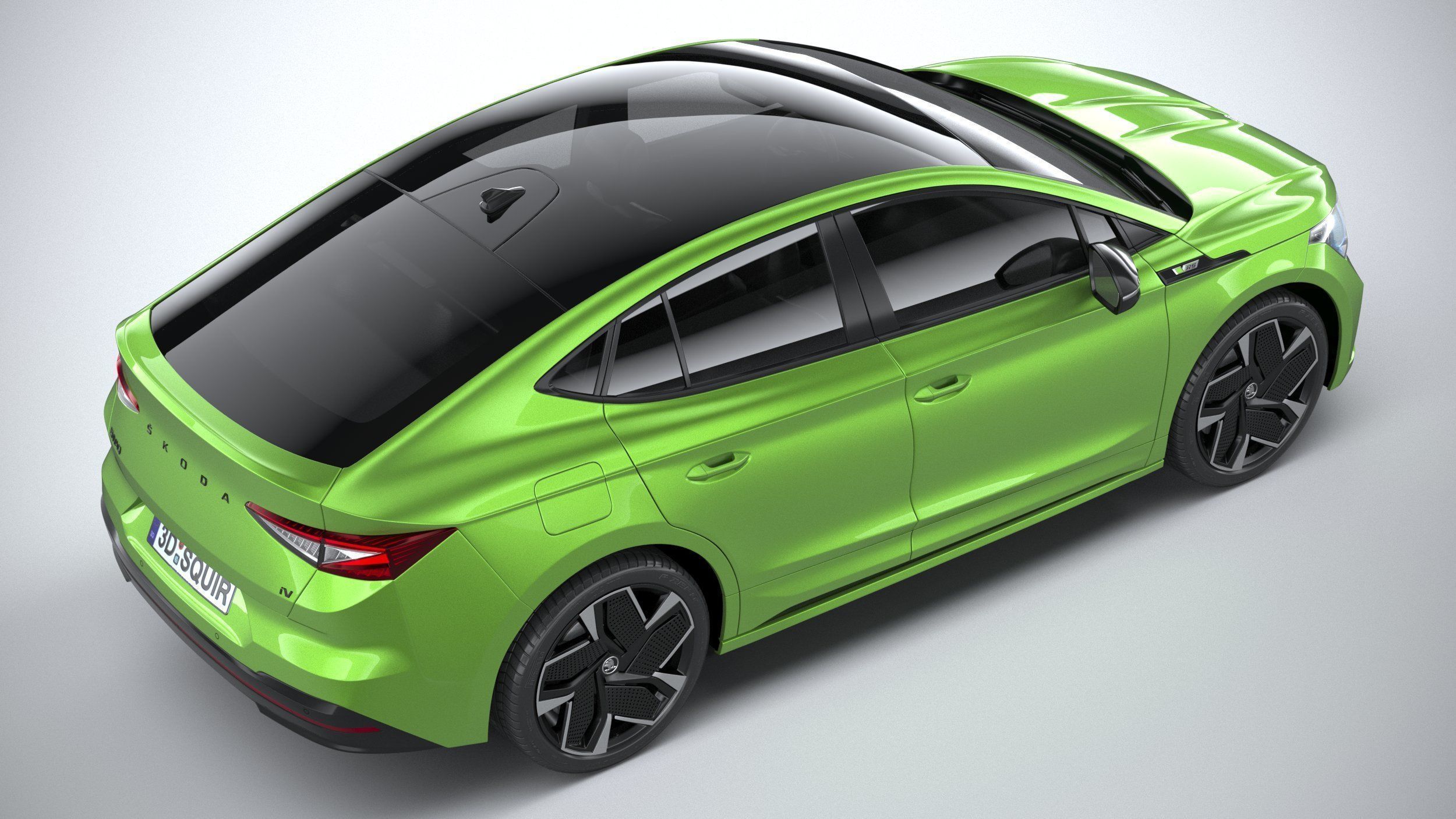 Skoda Enyaq Coupe RS 2022 3D model_10