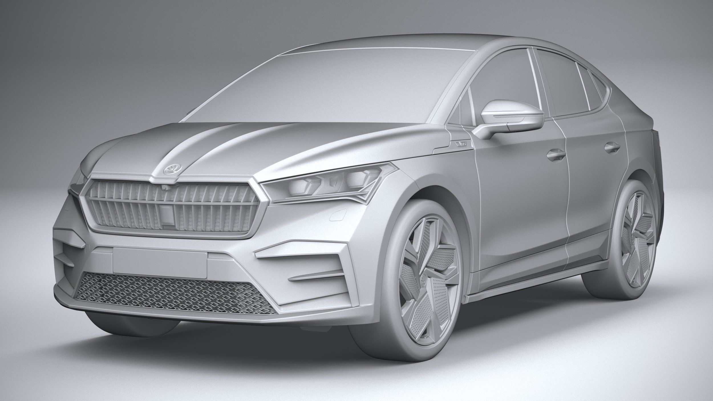 Skoda Enyaq Coupe RS 2022 3D model_20
