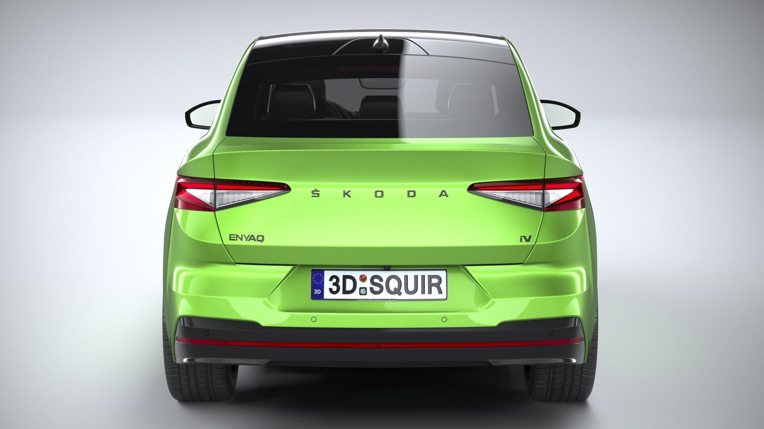Skoda Enyaq Coupe RS 2022 3D model_4