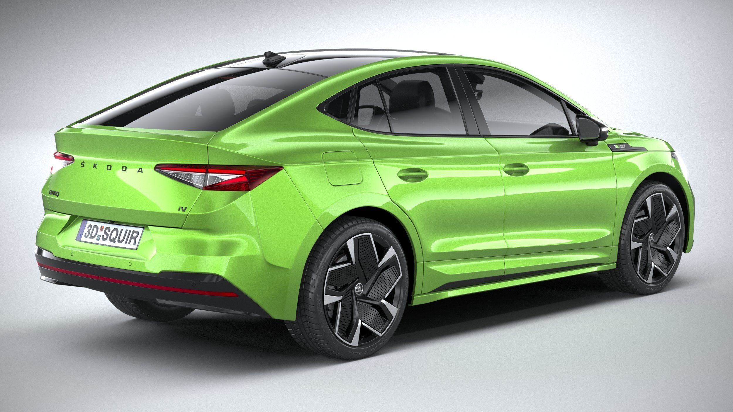 Skoda Enyaq Coupe RS 2022 3D model_17