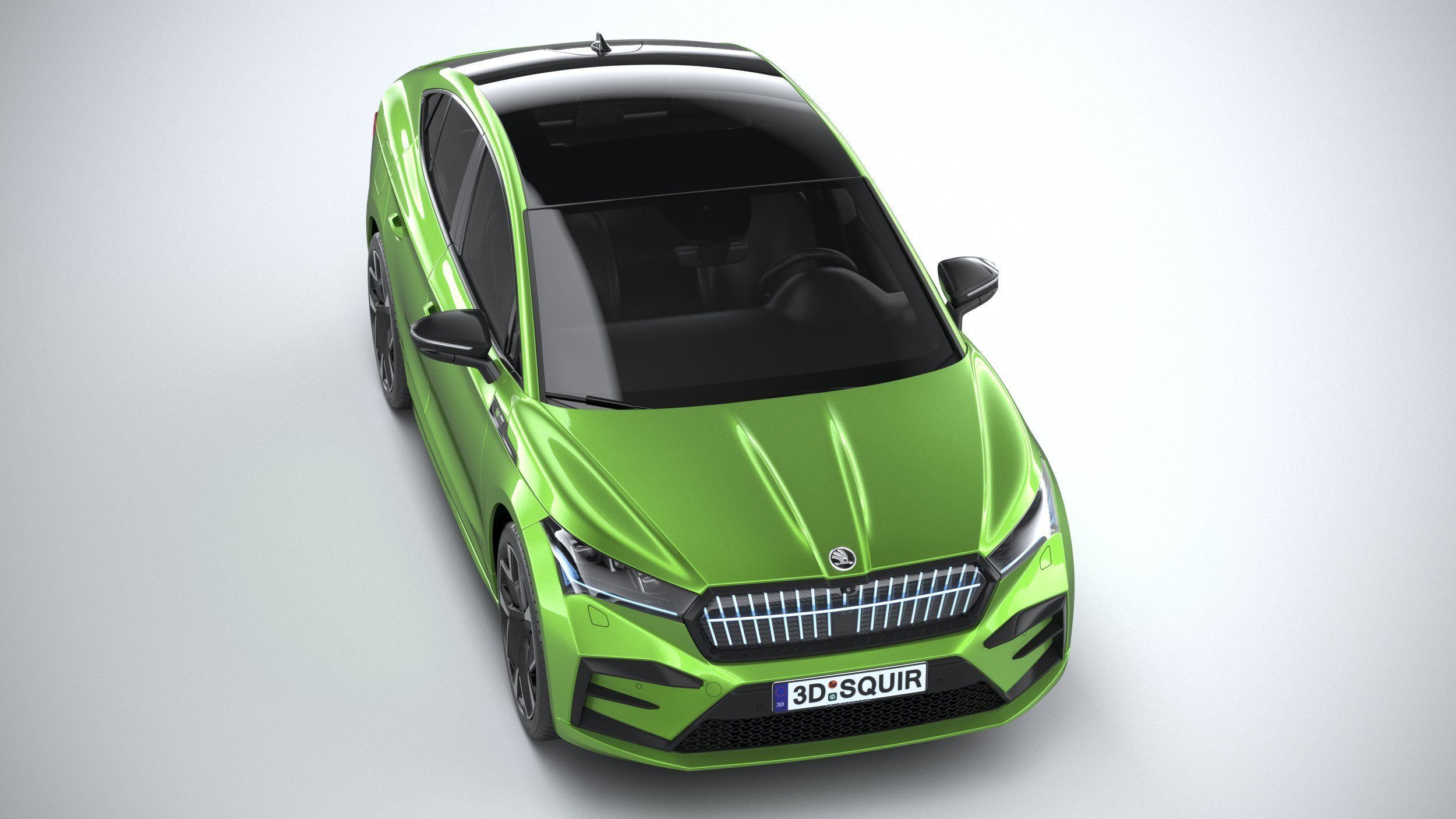 Skoda Enyaq Coupe RS 2022 3D model_12