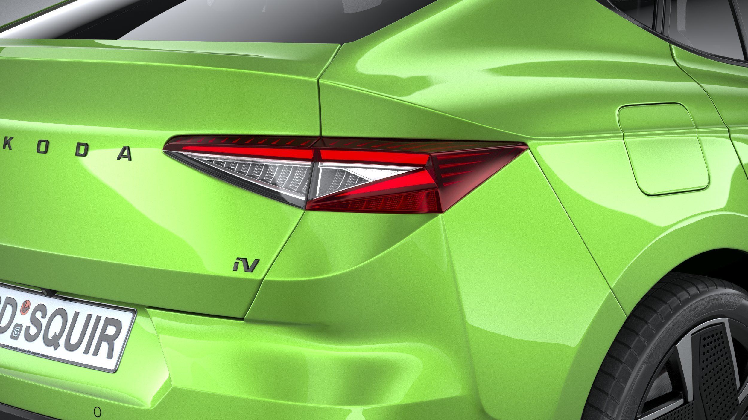 Skoda Enyaq Coupe RS 2022 3D model_18