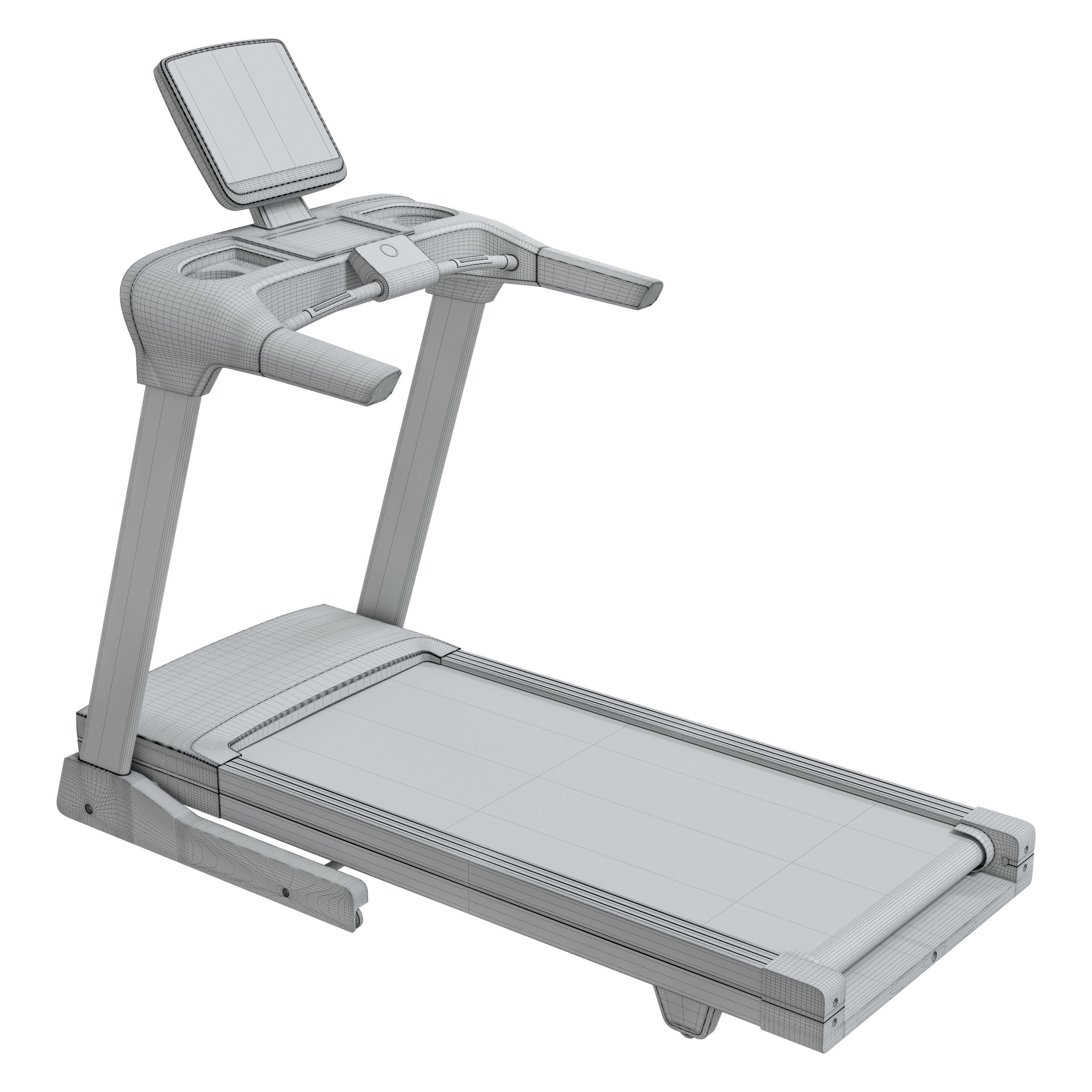 FitLogic treadmill 3D model_3
