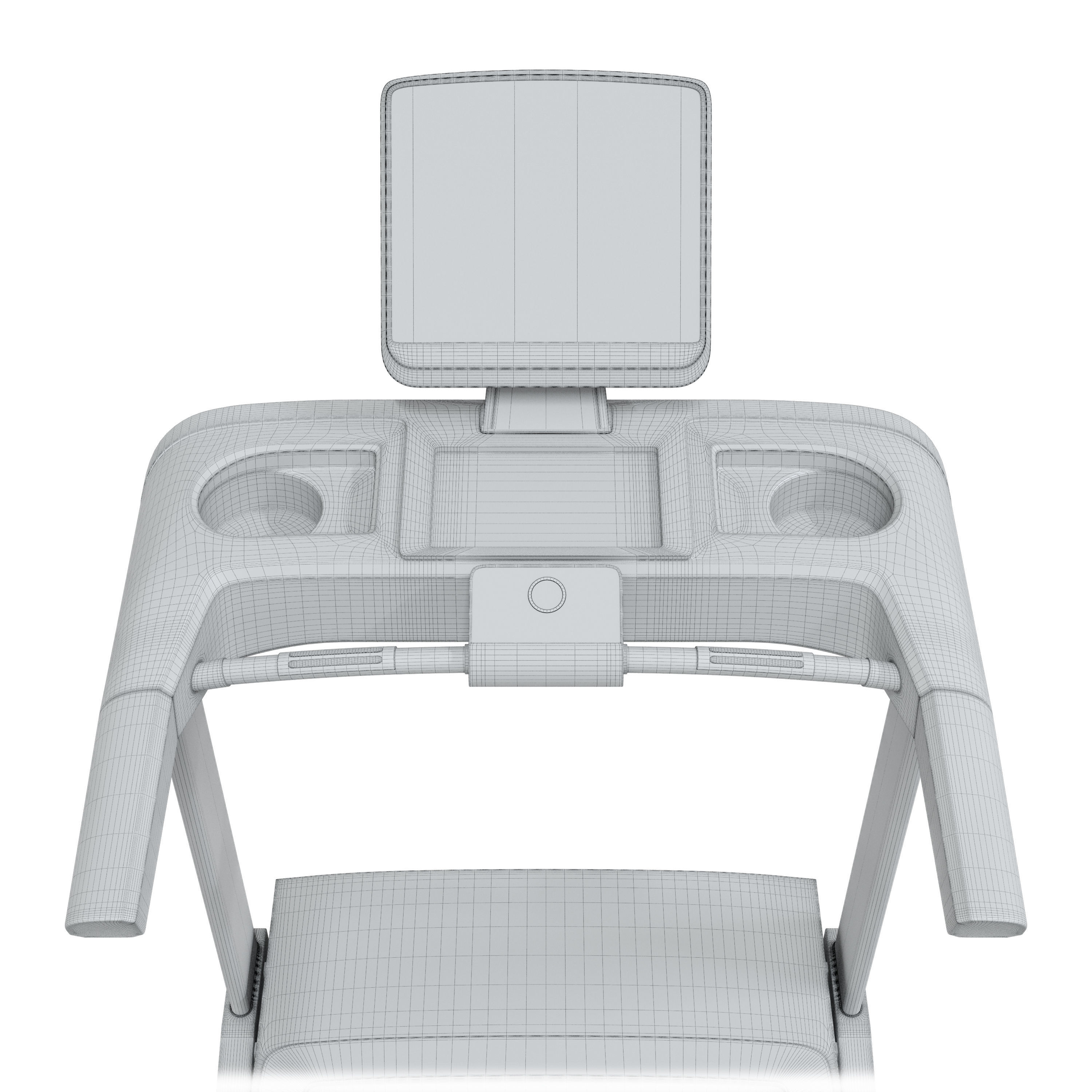 FitLogic treadmill 3D model_4