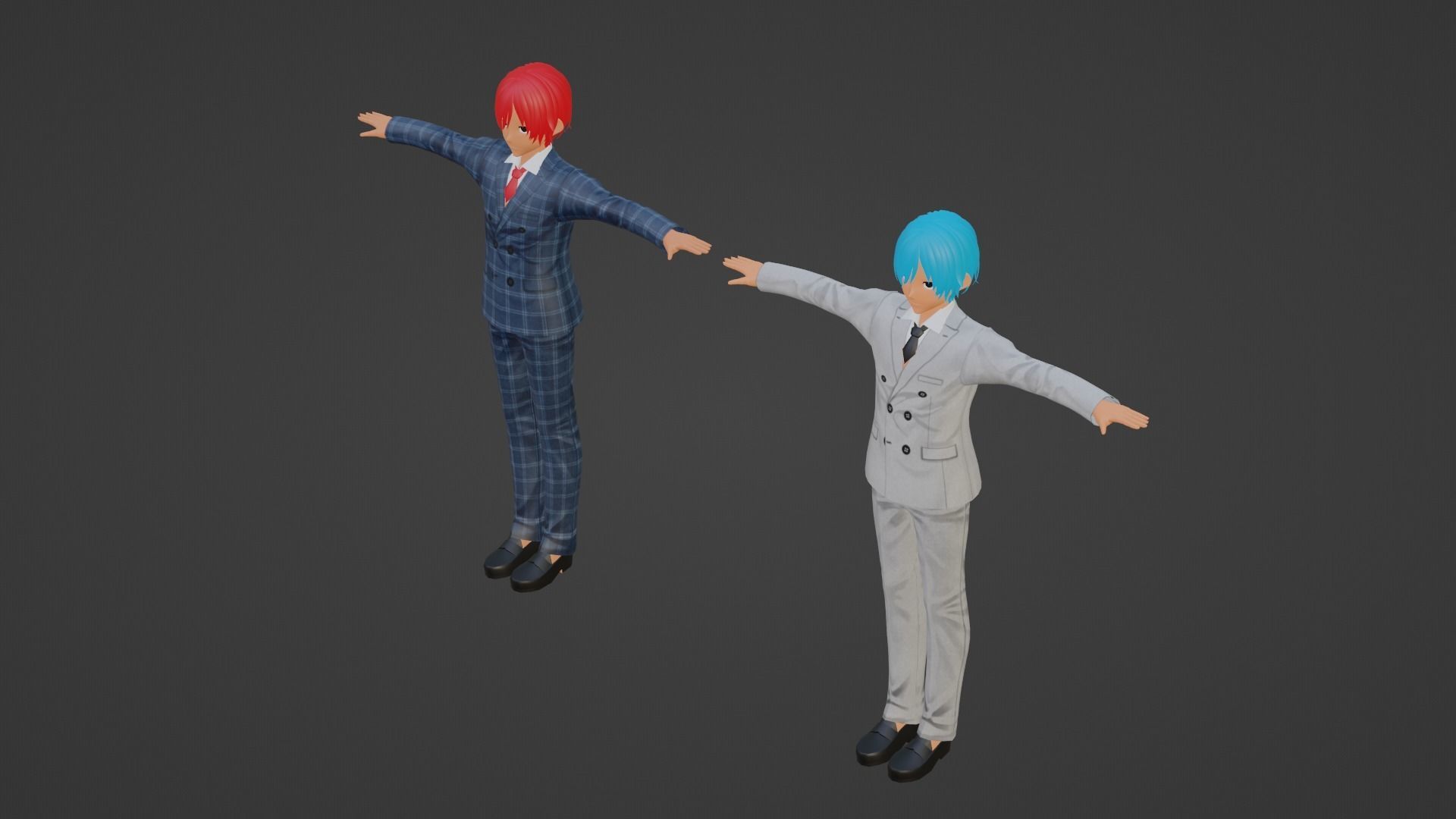 Jimin - V - BTS Low-poly 3D model_2
