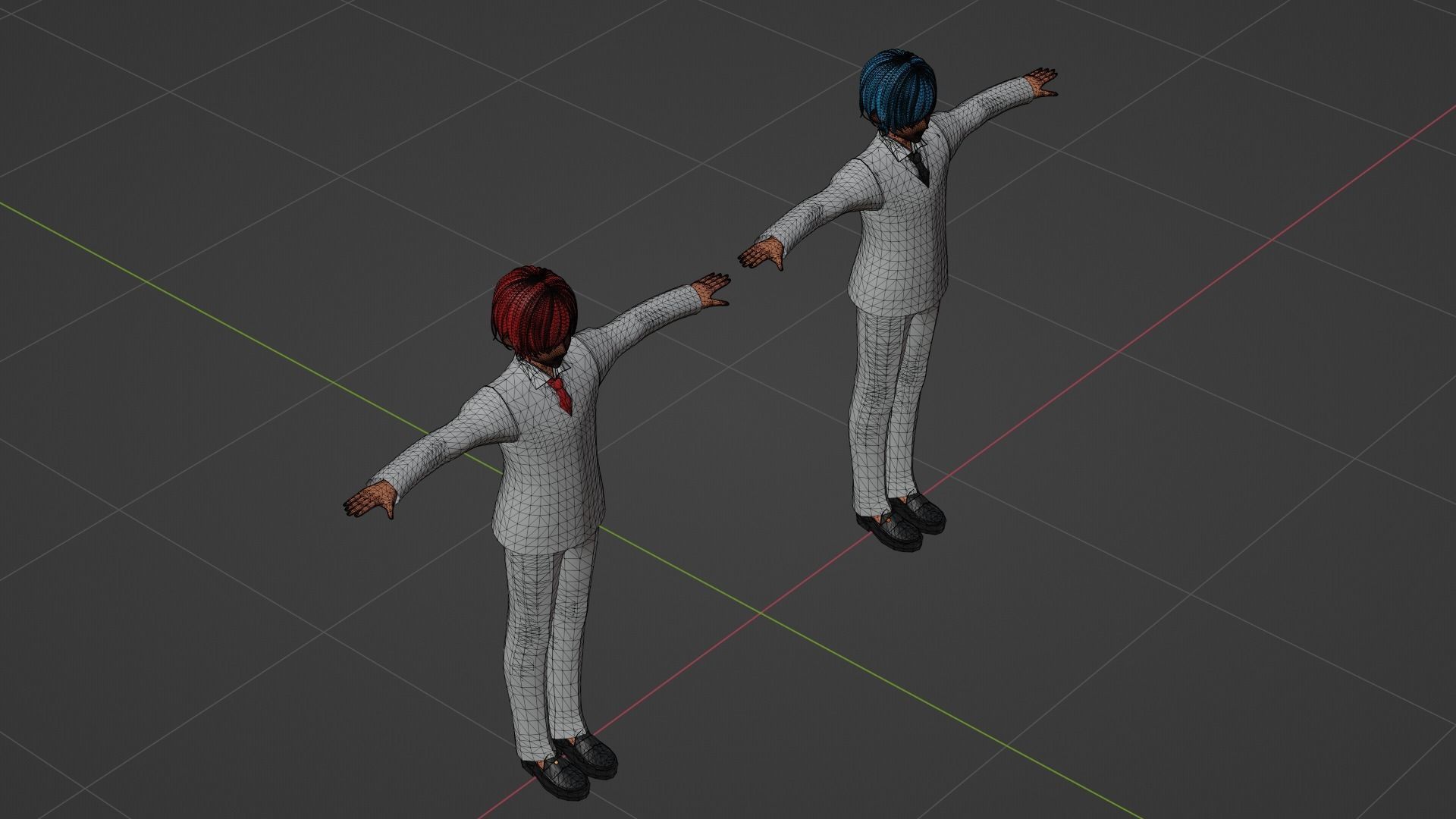 Jimin - V - BTS Low-poly 3D model_8