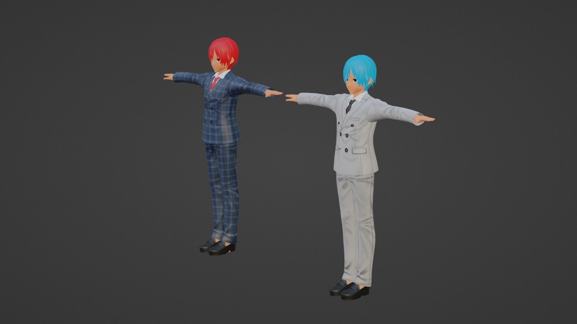 Jimin - V - BTS Low-poly 3D model_3