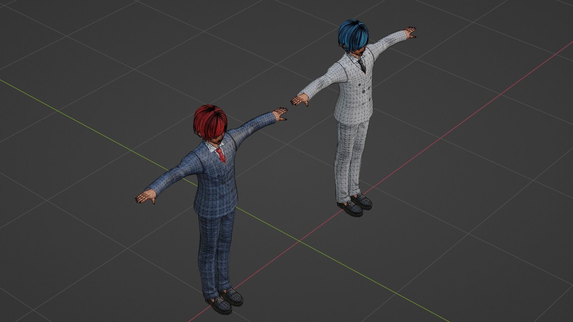 Jimin - V - BTS Low-poly 3D model_6