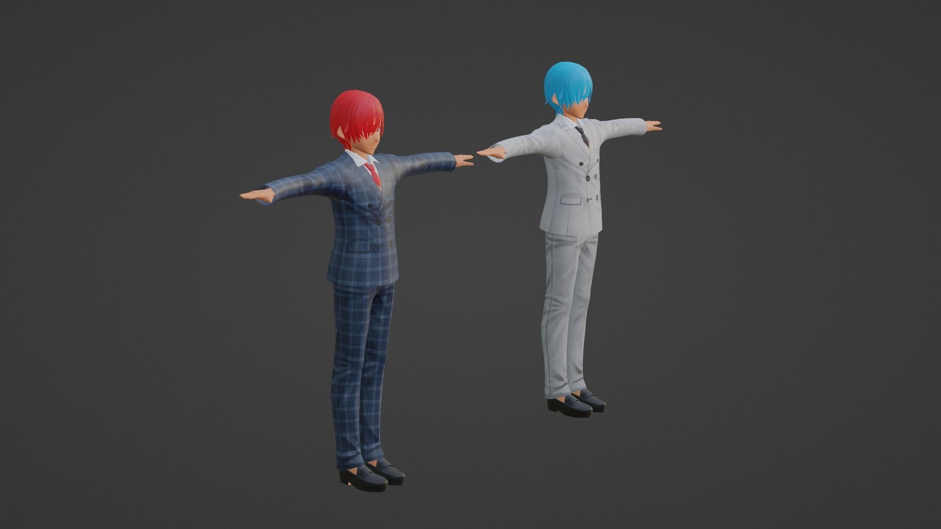Jimin - V - BTS Low-poly 3D model_4
