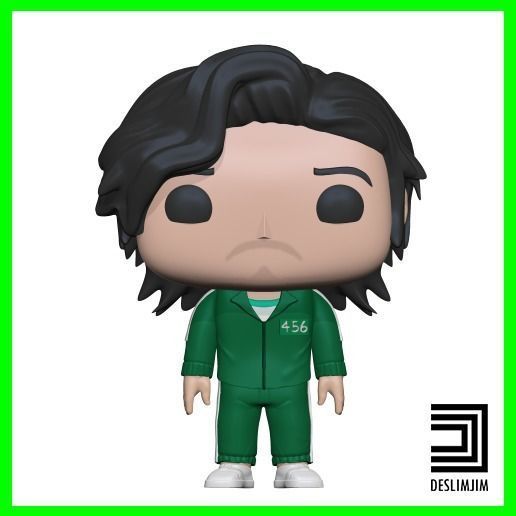 Kit Bundle Pack 13 STL Round 6 Squid Game Netflix Funko Pop 3D 3D print model_2