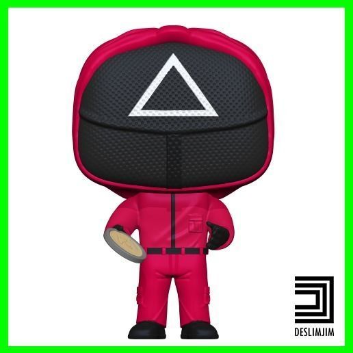 Kit Bundle Pack 13 STL Round 6 Squid Game Netflix Funko Pop 3D 3D print model_10