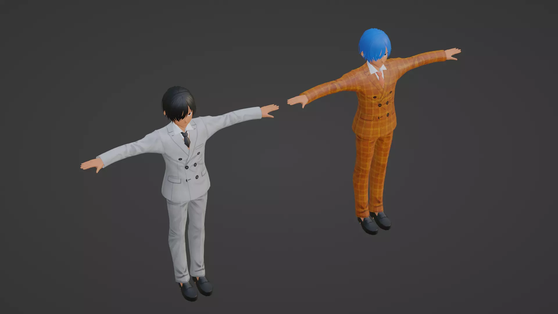 Jungkoo - RM - BTS Low-poly 3D model_0