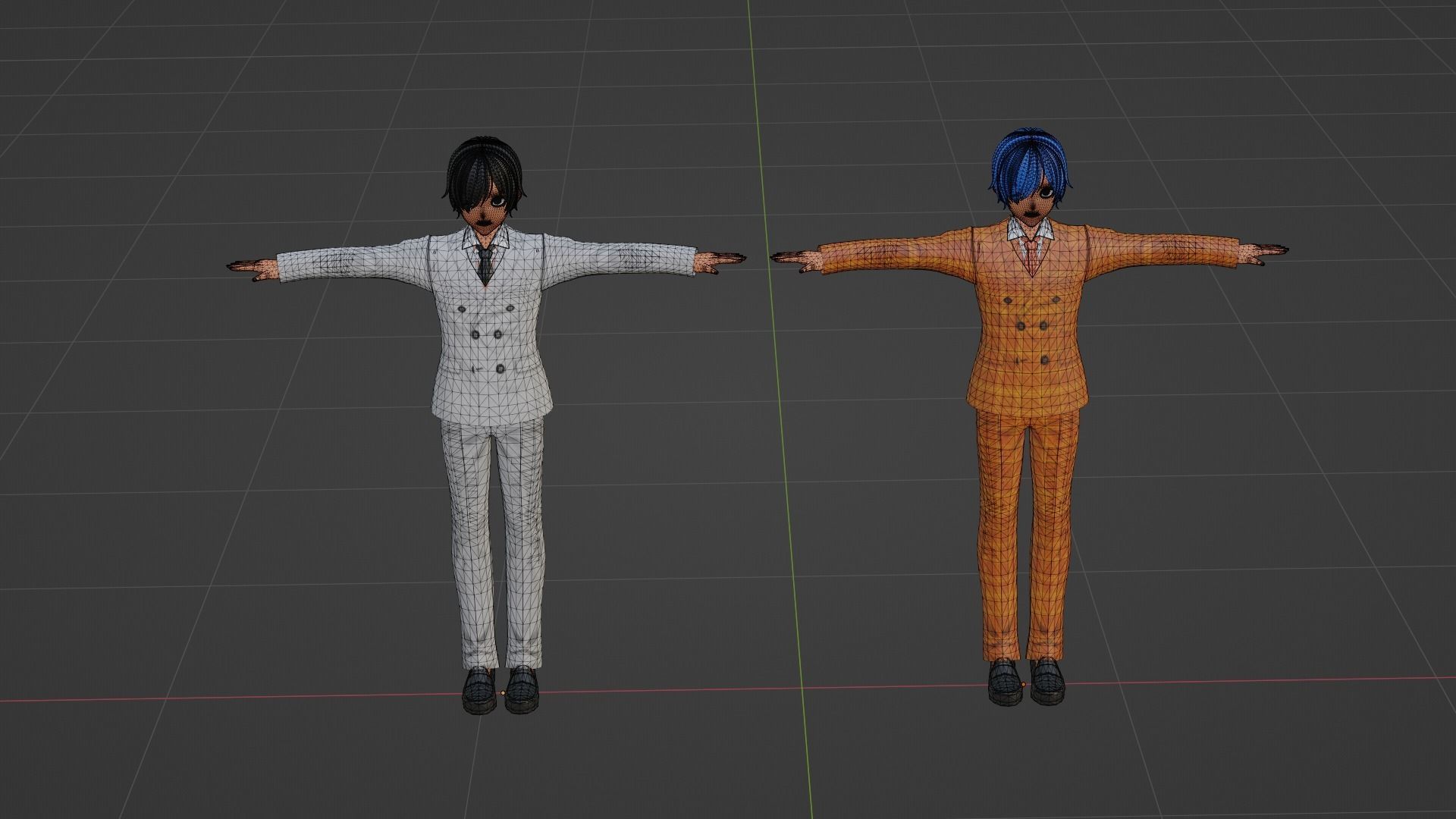 Jungkoo - RM - BTS Low-poly 3D model_8